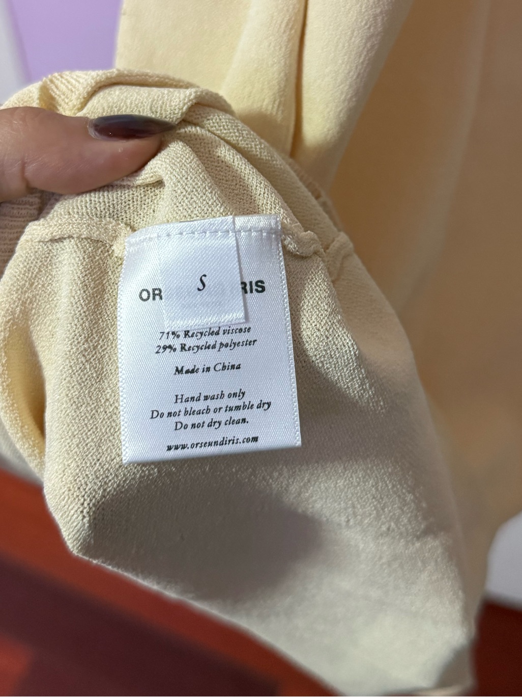 Nwt Orseund Iris La Bohemia Knit Halter Dress — image 6 of 8